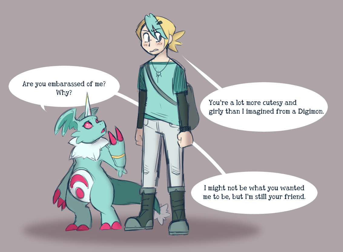 Cartoon Rendazzle Pris and Krys by Rendazzle on DeviantArt