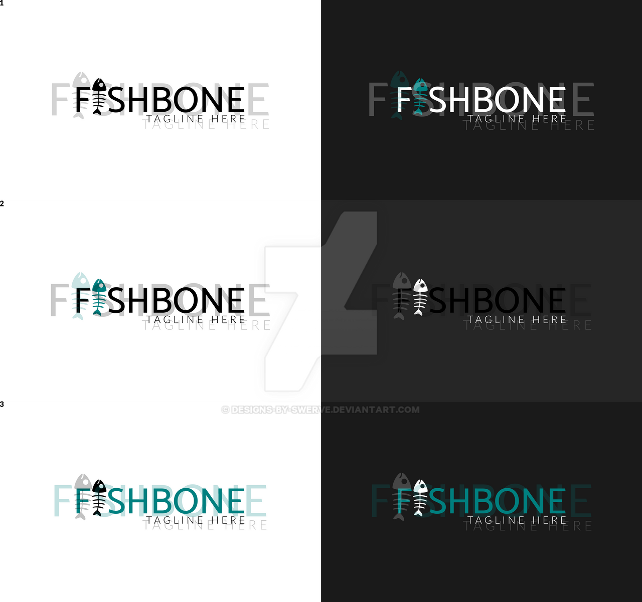 Fishbone-logo-design by designs-by-swerve on DeviantArt