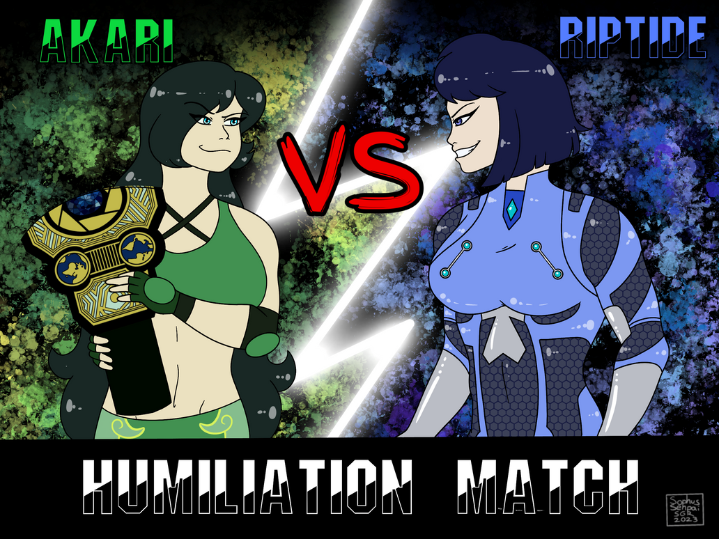Backbiter Vs Riptide Akari vs Riptide Rematch (Poster Teaser) by Leviathan-Inc on DeviantArt