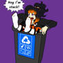 Mizuko Stuffed Into the Trash