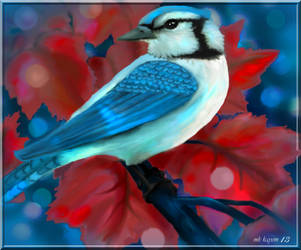 JayBird blue by mk-kayem