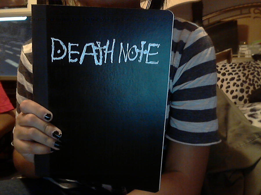 Death Note Prop by UnimesShiChui on DeviantArt