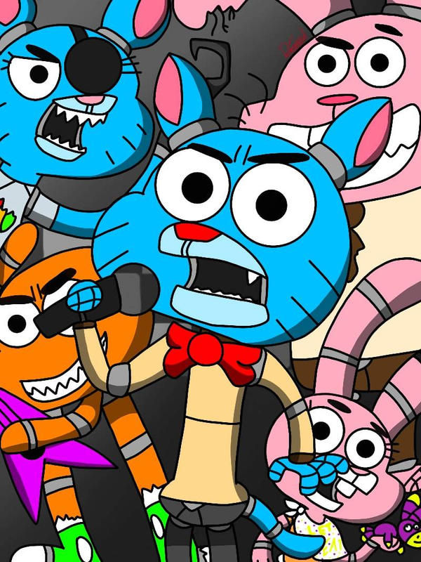 The Amazing World Of Gumball Anime Version by Rossy755 on DeviantArt