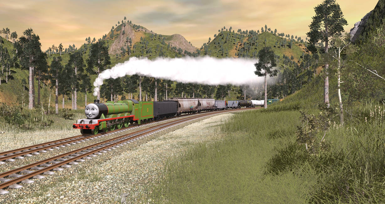 Henry the Enterprising engine at his best. by trainloco505 on DeviantArt