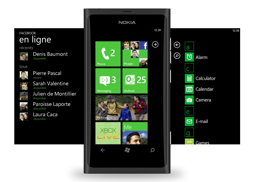 3rd screen WP7