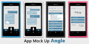 App Mock Up Angie