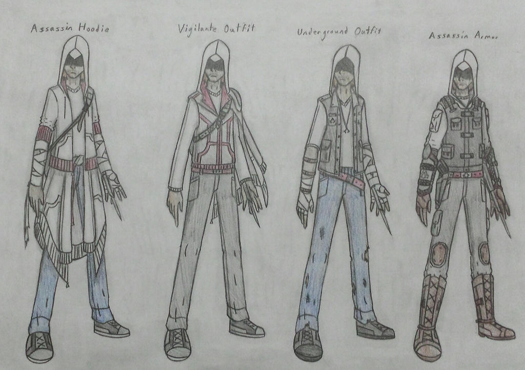 Assassin Looks Modern Assassin Outfit 9 Modern Assassin's Creed Costume (Family