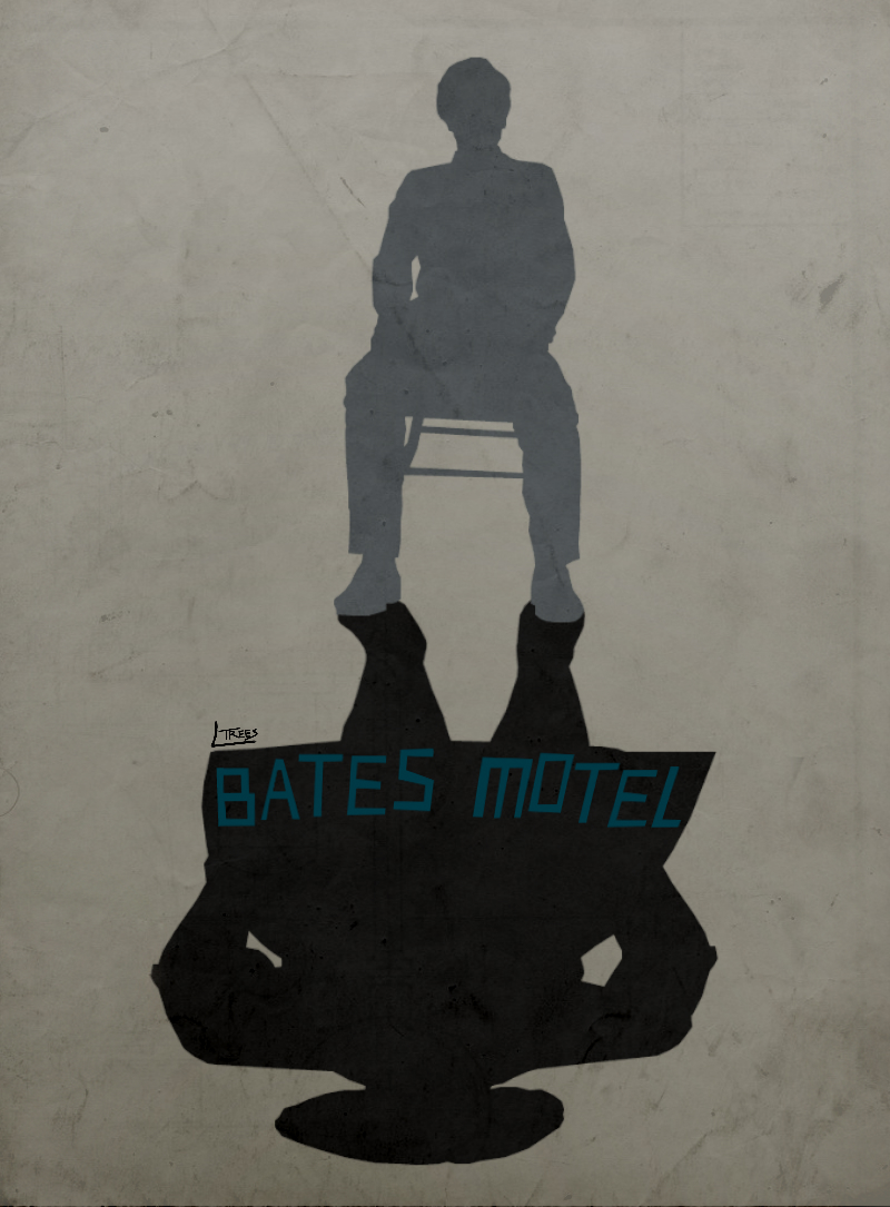 Bates Motel Retro Poster (REMAKE)