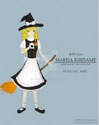 Touhou Heroines - (#002) Marisa Kirisame