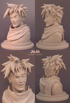 Joseph Joestar - JoJo Sculpt