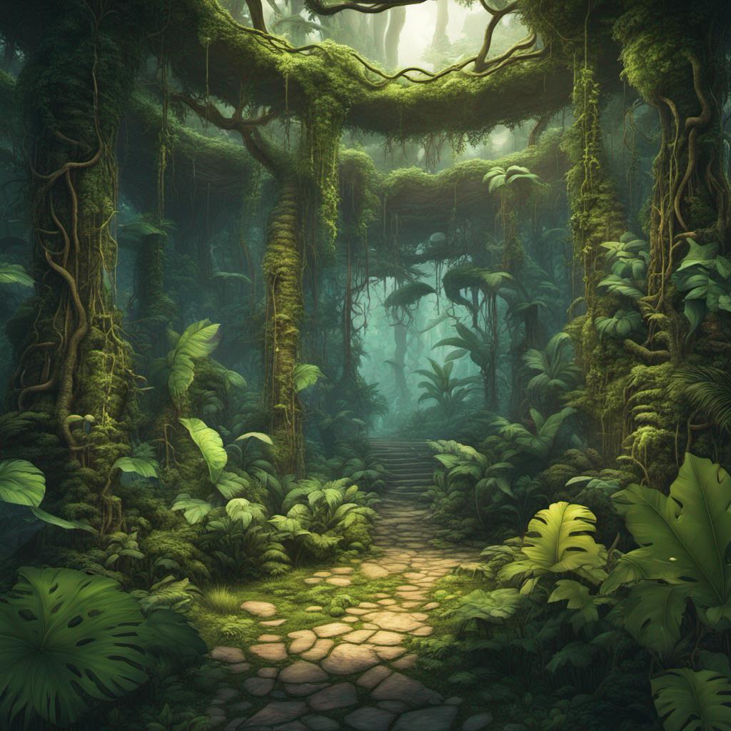 Vine Jungle Path by JamesAGiles on DeviantArt