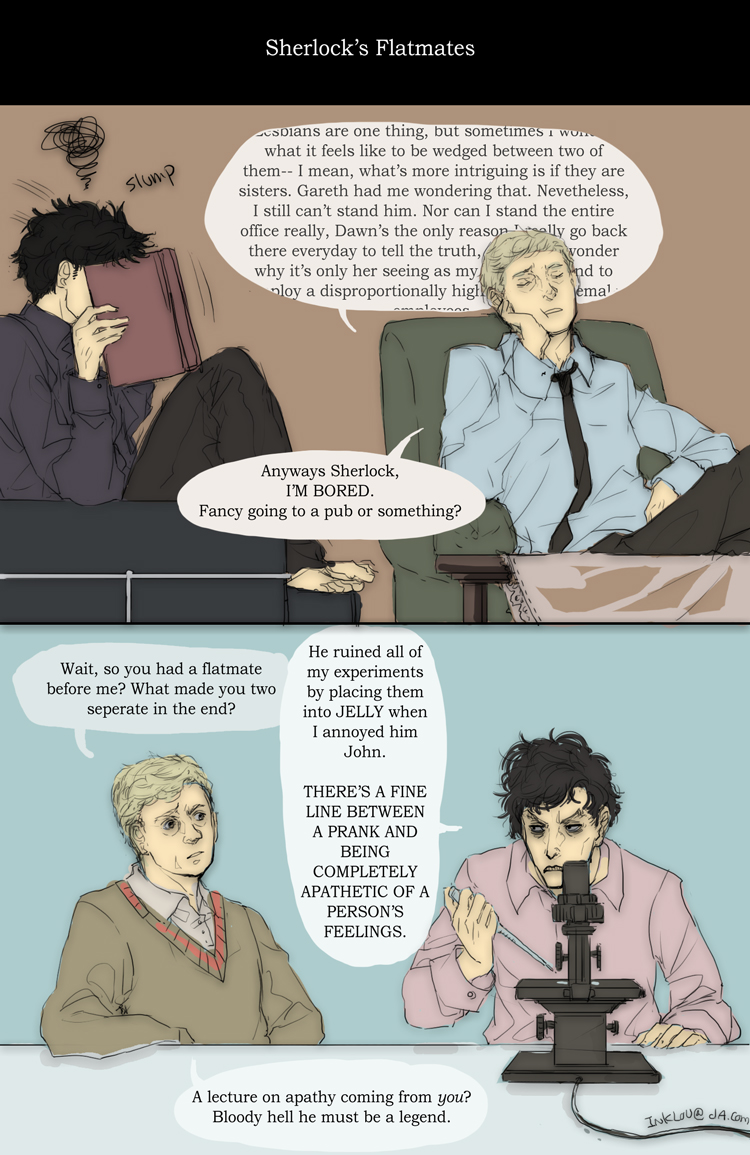 Sherlock's flatmates