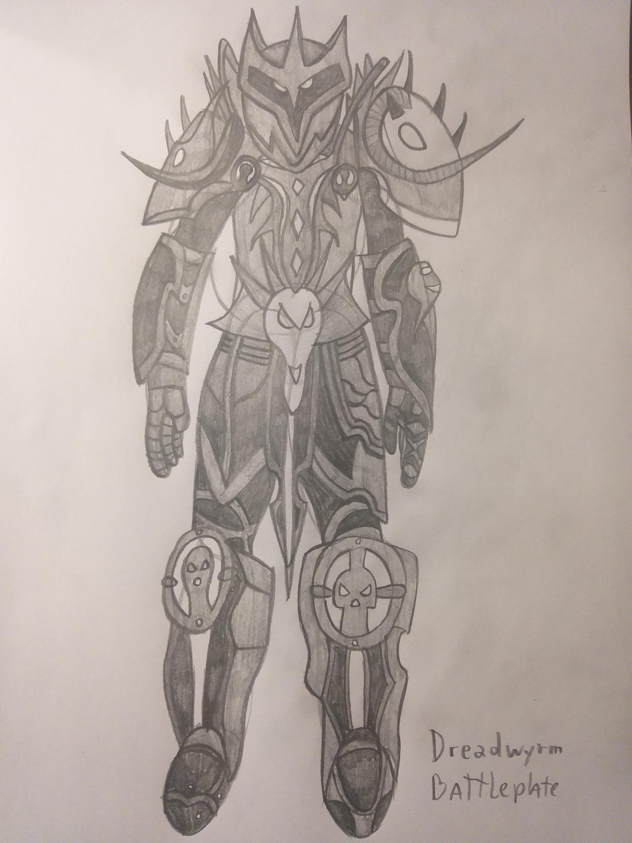 Dreadwyrm Battleplate by MantisEspectral on DeviantArt