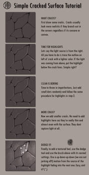 Easy Cracked Surface Tutorial