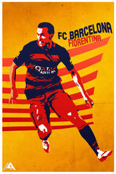 FC Barcelona - Fiorentina Poster M9