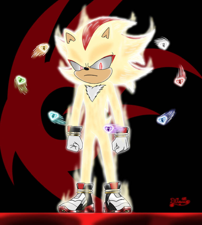 SHADOW Super Form State by Denyco on DeviantArt