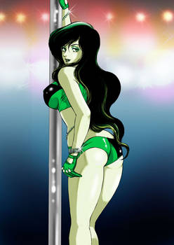 Shego Pole Dance