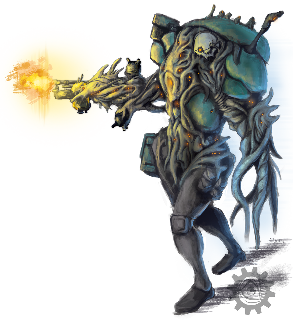Warframe Enemy Concept: Infested - Stroller by Organic-Gear on DeviantArt