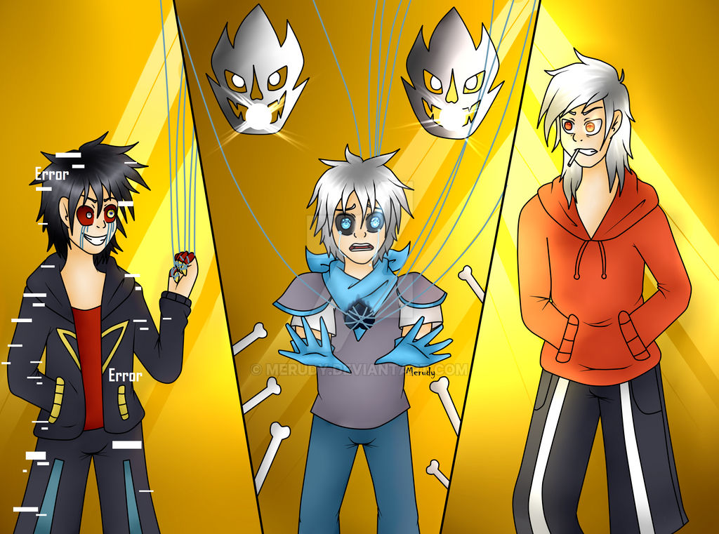 Error!Sans and Blueberry Sans VS Papyrus Swap by Merudy on DeviantArt
