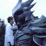 Cosplay Dovahkiin Daedric full armor from Skyrim