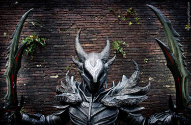 Daedric Armor from Skyrim Cosplay