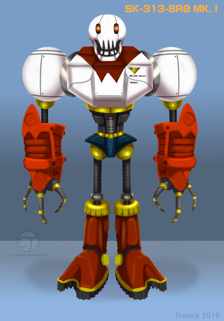 Papyrus Rig Robotale: Papyrus by Trelock on DeviantArt