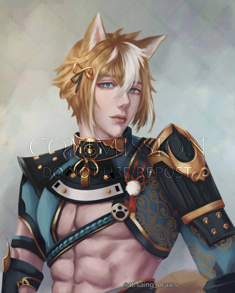 Goaru Gorou (Genshin Impact) by ttHlaing-draws on DeviantArt