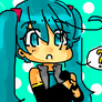 a miku chibi