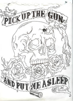 Pick up the gun put me asleep