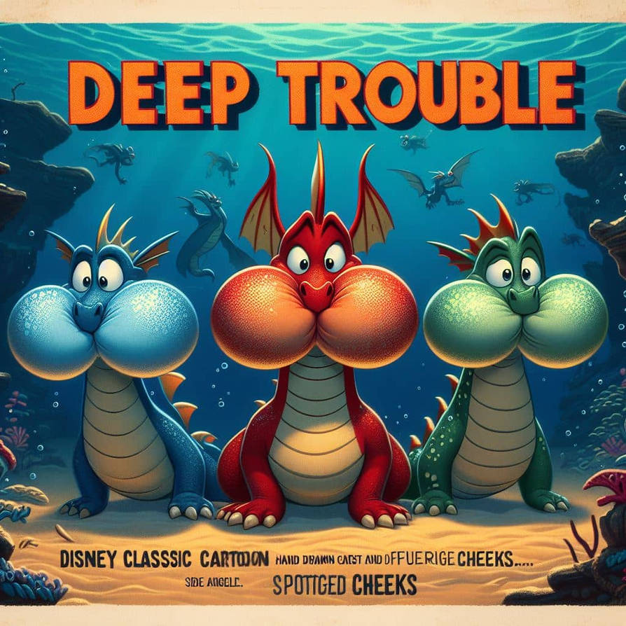 Deep Trouble Deviantart Deep trouble, poster 2 by AIoutofcontext on DeviantArt