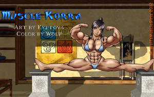 Muscle Korra COLOR