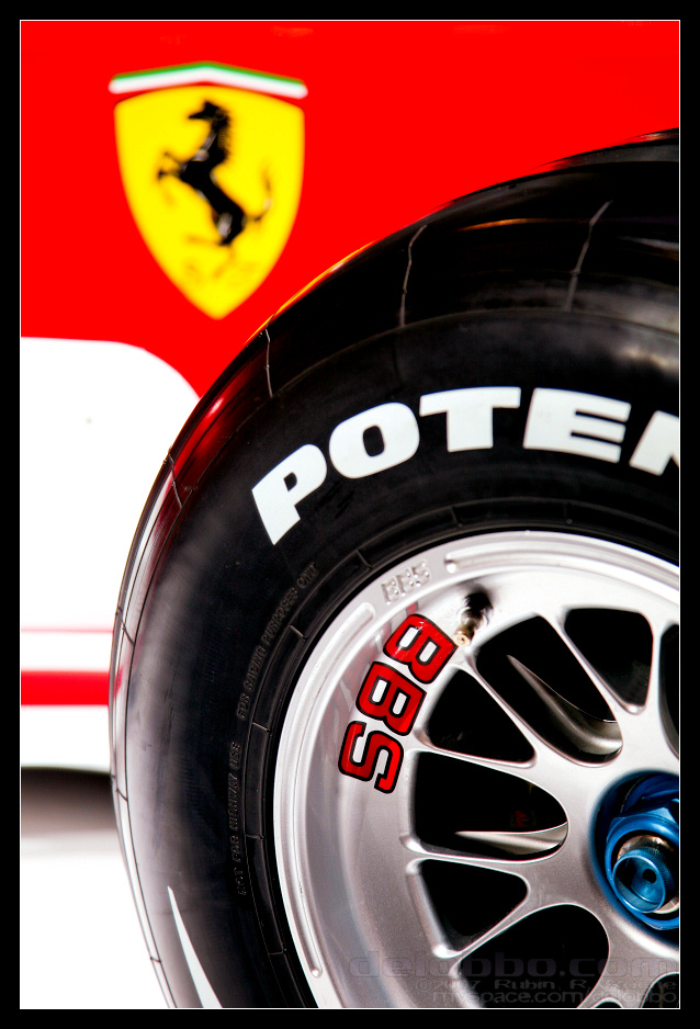 Ferrari F1 closeup