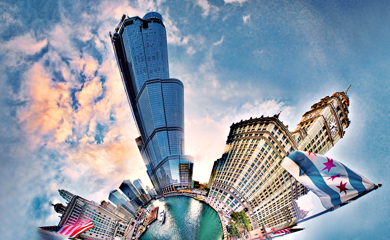 Chicago 25-shot spherical pano