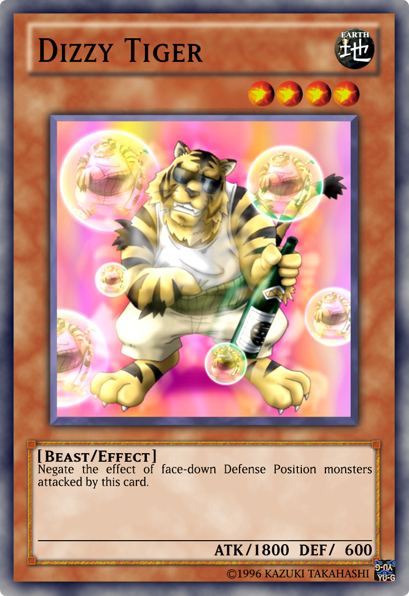 yugioh dizzy cards Dizzy Tiger