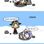 4koma - Canon VS Fanon: That Yuki and Mai Battle