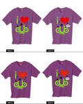 I love Dubstep T shirt by SpecNa