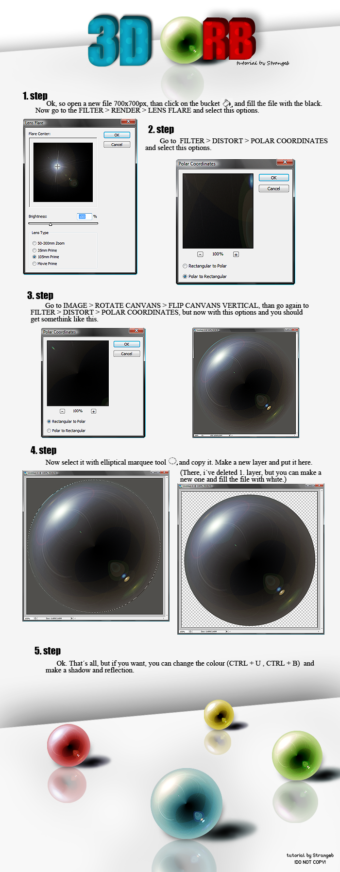 3D ORB tutorial