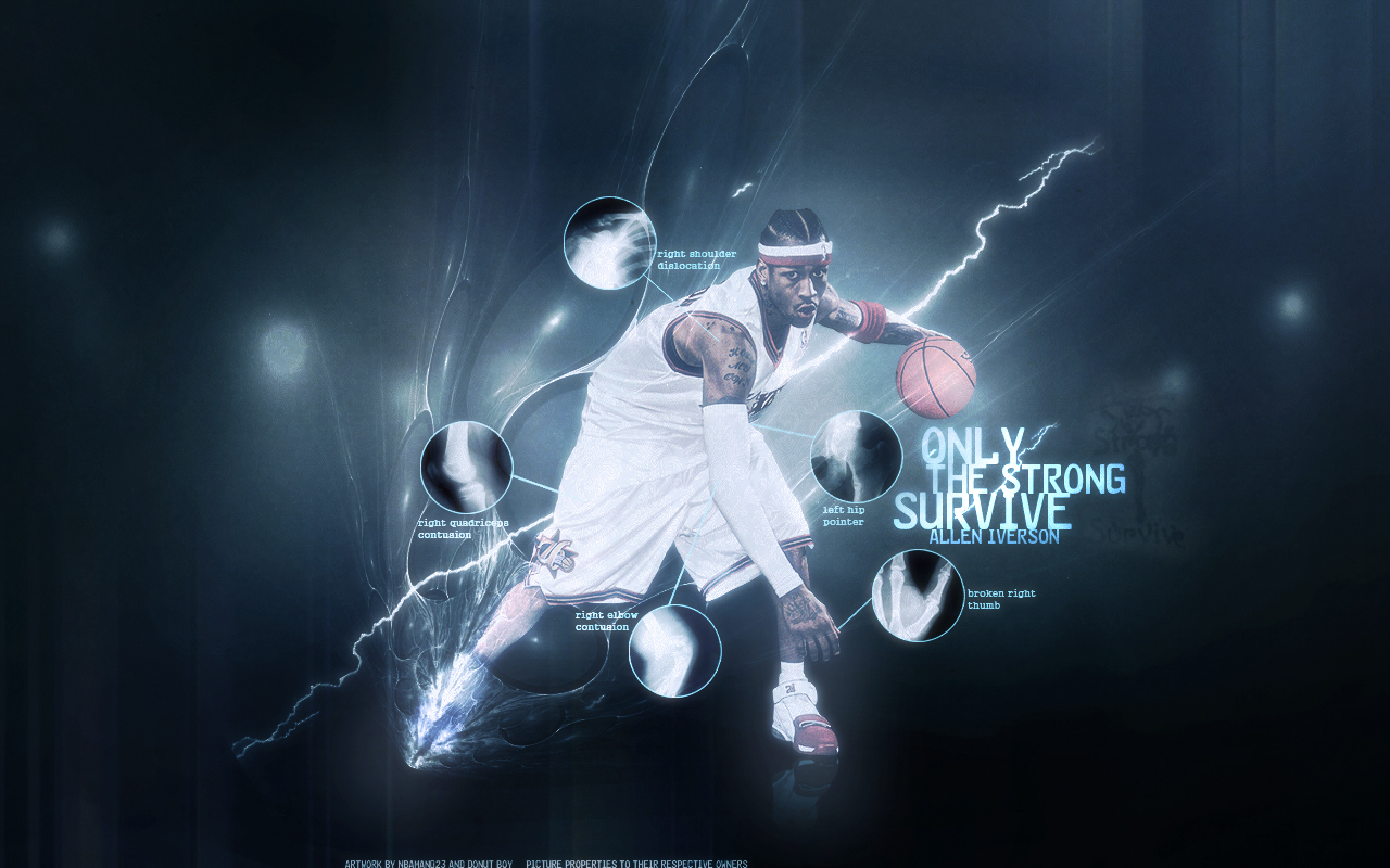 Allen Iverson Wallpaper By Sha Roo On Deviantart