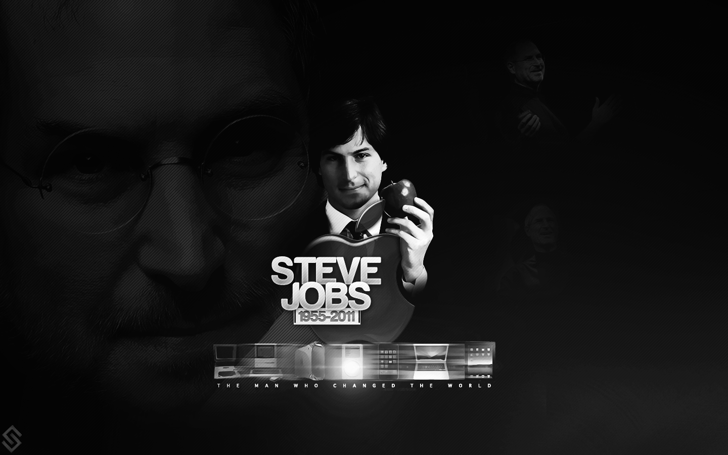 Steve Jobs Wallpaper by sha-roo on DeviantArt Steve Jobs Wallpaper by sha-roo on DeviantArt