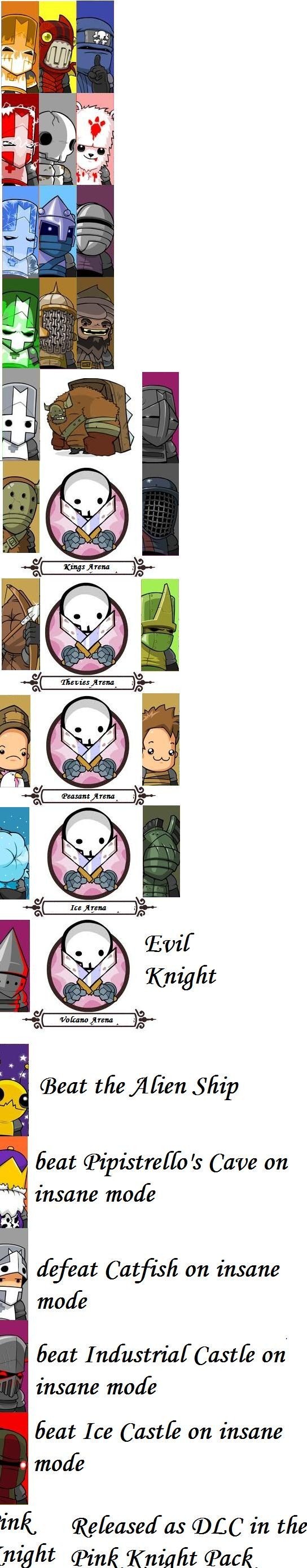 Castle Crasher's Fan Characters by Z0mbieC4tz on DeviantArt