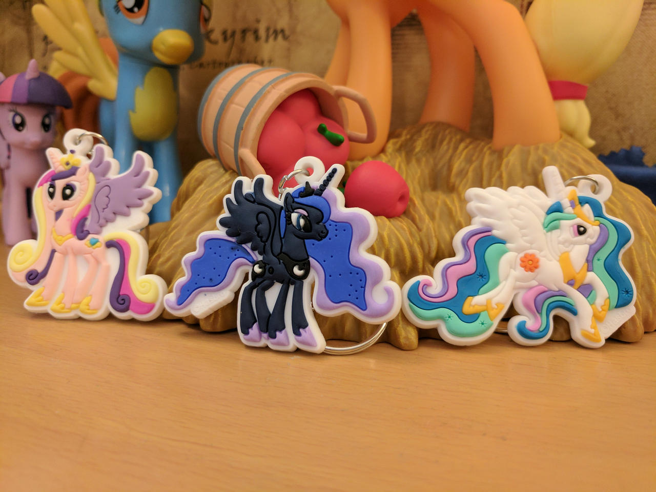 Mlp Key Rings MLP Key rings. :D by CatusDruidicus on DeviantArt