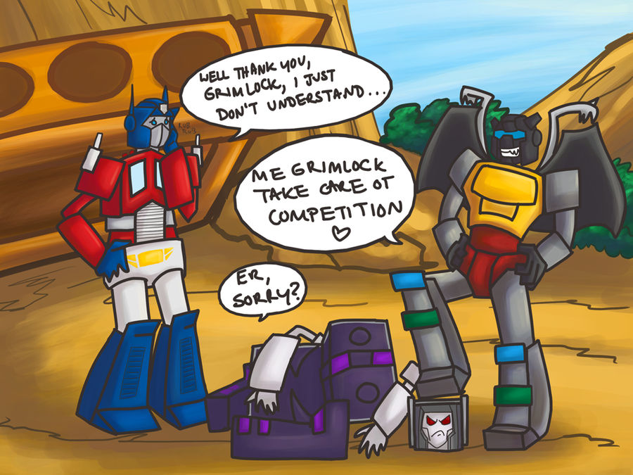 grimlock doesn't compete