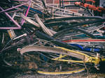 Pile of Bicycles