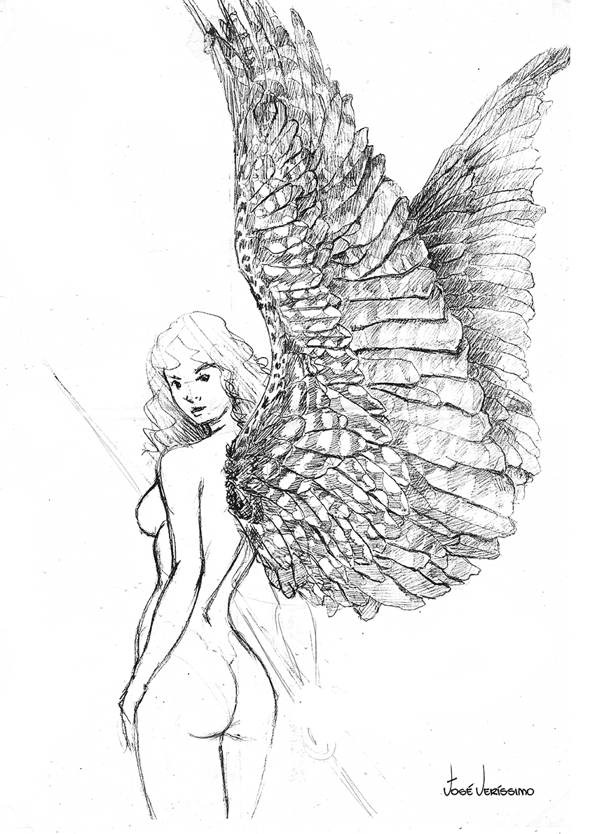 Angel. Study.