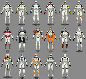 Old Clone Trooper Collection