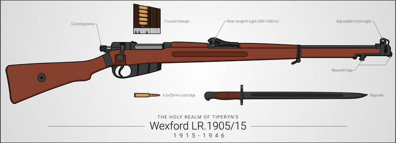 Wexford LR.1905/15 Bolt-Action Rifle