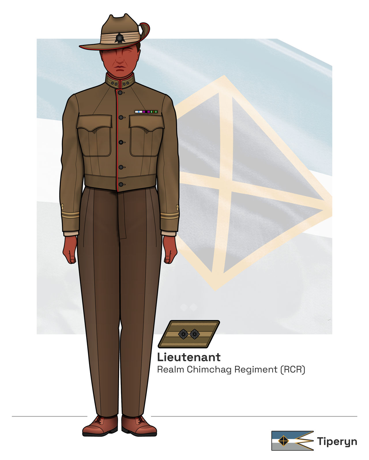 Regiments Design Garrison Uniform, Realm Chimchag Regiment by matsudesign on DeviantArt