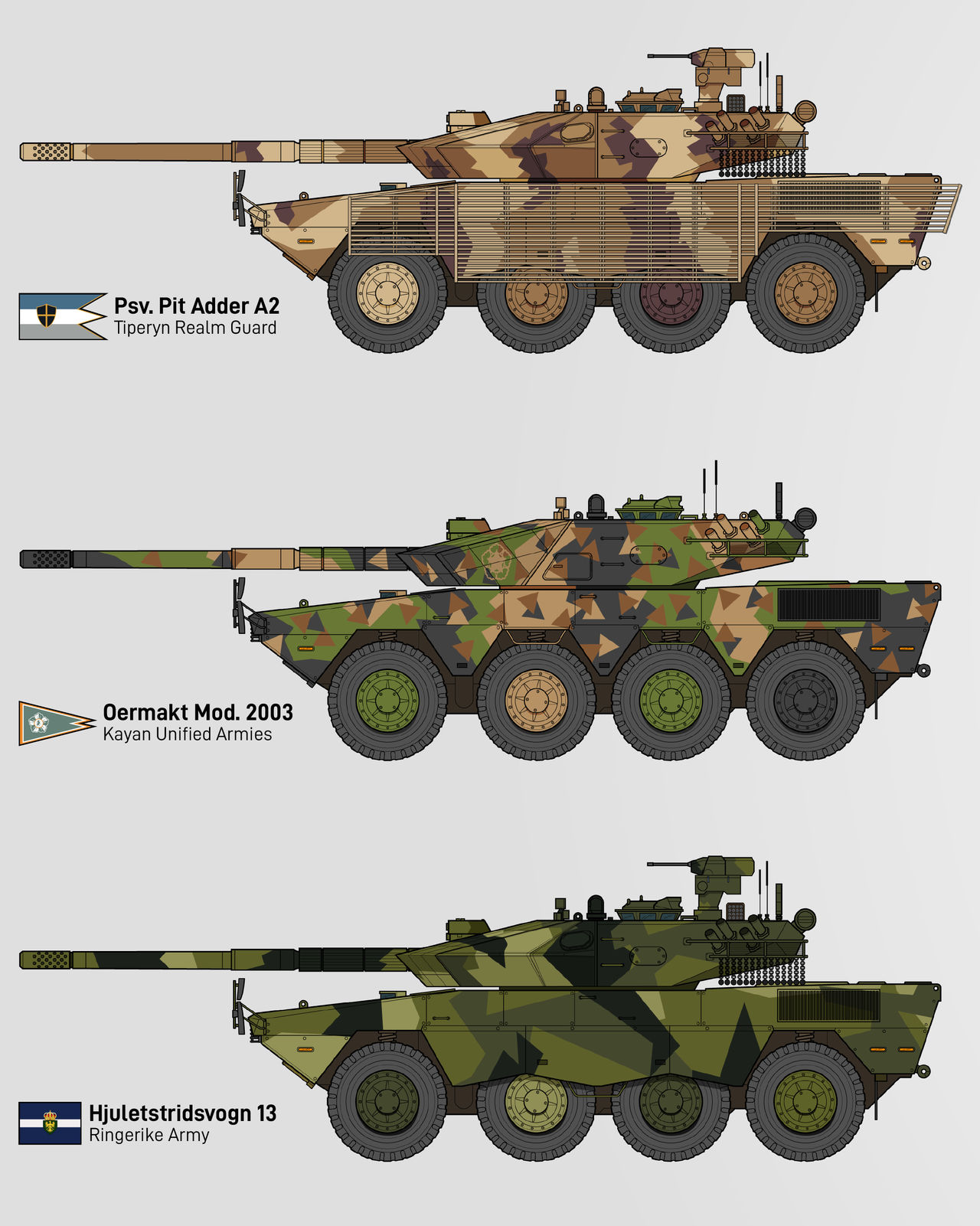 Pit Adder Wheeled Light Tank (pt. 1) by matsudesign on DeviantArt