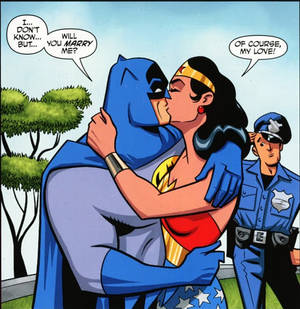 there kiss in comics