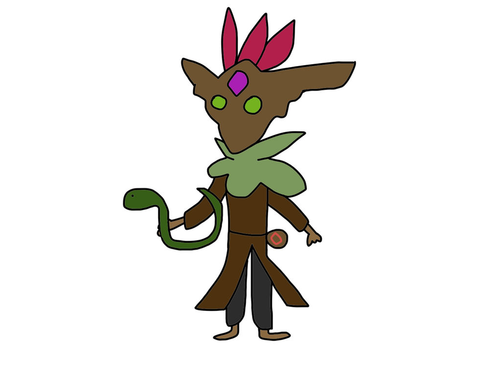 mal'damba and his snake from paladins